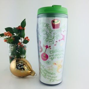Starbucks Holiday Christmas Traveler Tumbler 16 Oz